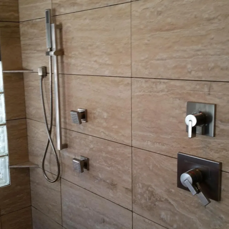 Shower fixture installation for Water Heater Replacement in Titusville